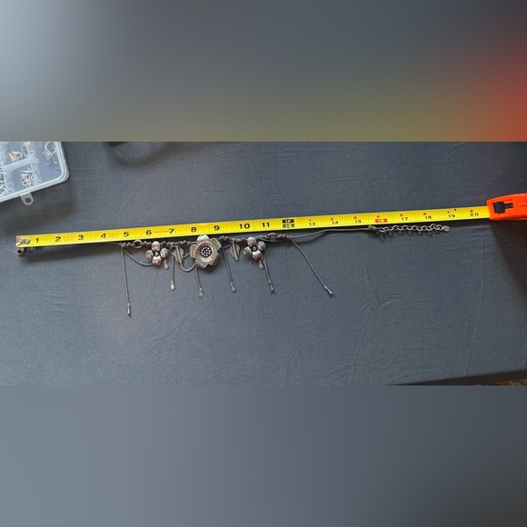 Chan Luu sterling silver flower necklace - Picture 9 of 11